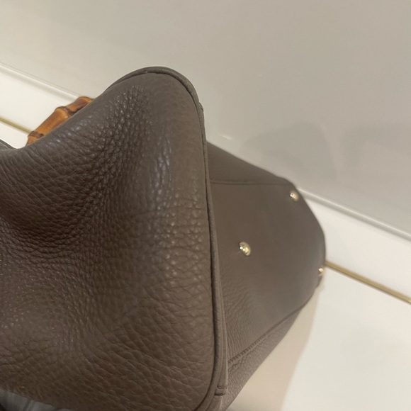 Gucci brown tote with bamboo handles!! Never used! NWOT - Picture 5 of 14